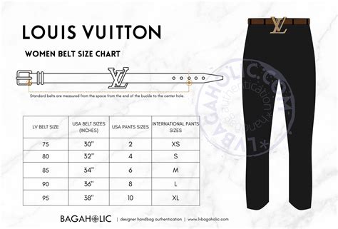 louis vuitton women's belt size chart|louis vuitton belt women black.